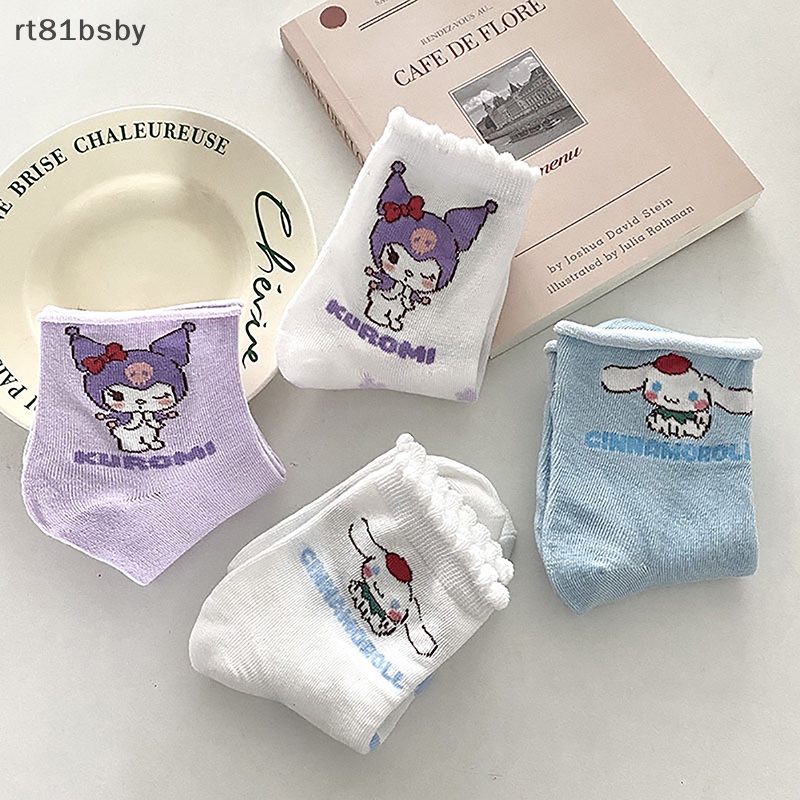 Rt Mới Vớ Nữ In Hình Kuromi Dễ Thương Đa Năng Làm Quà Giáng Sinh Cho Bạn Gái VN