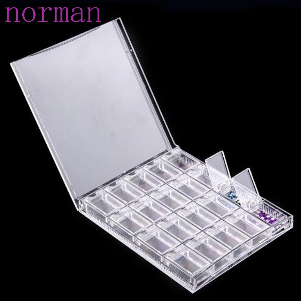 NORMAN Hộp Đựng Trang Sức Trong Suốt Có Thể Tháo Rời Tiện Dụng Ốp