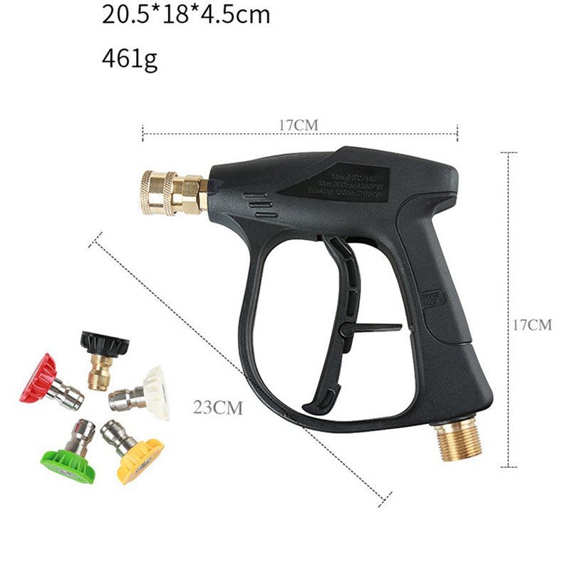 Đầu Nối Ống Nước Rửa Xe Áp Suất Cao M22 1 / 4