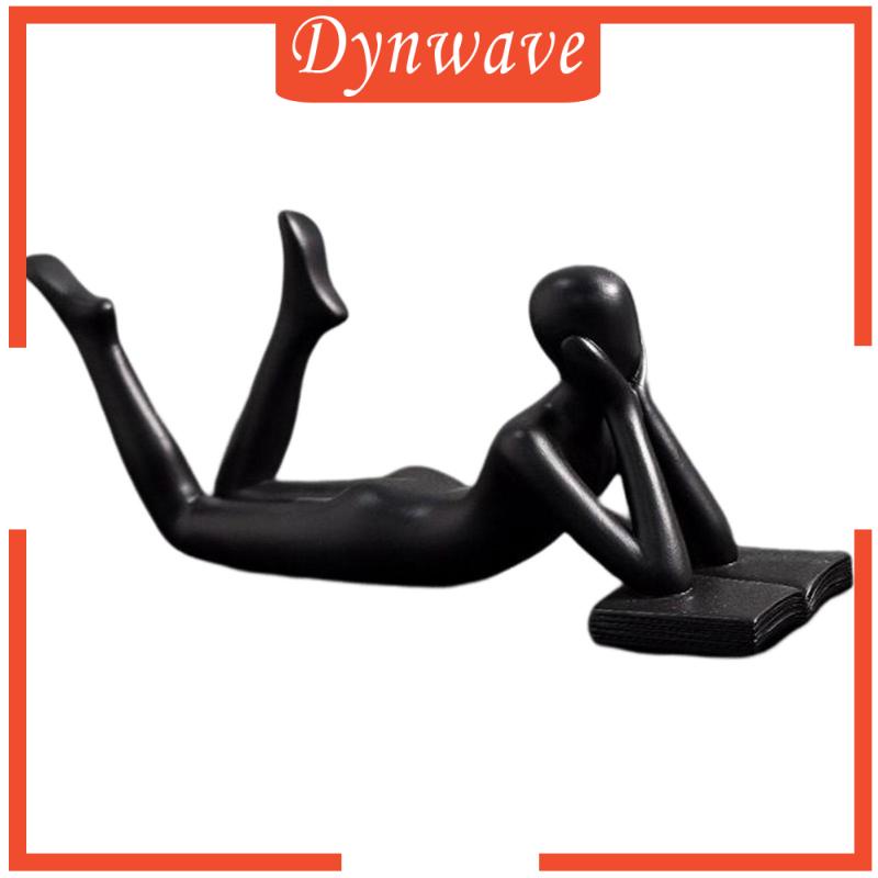 Tượng Người Suy Nghĩ Trừu Tượng Bằng Nhựa Resin Trang Trí Phòng Khách