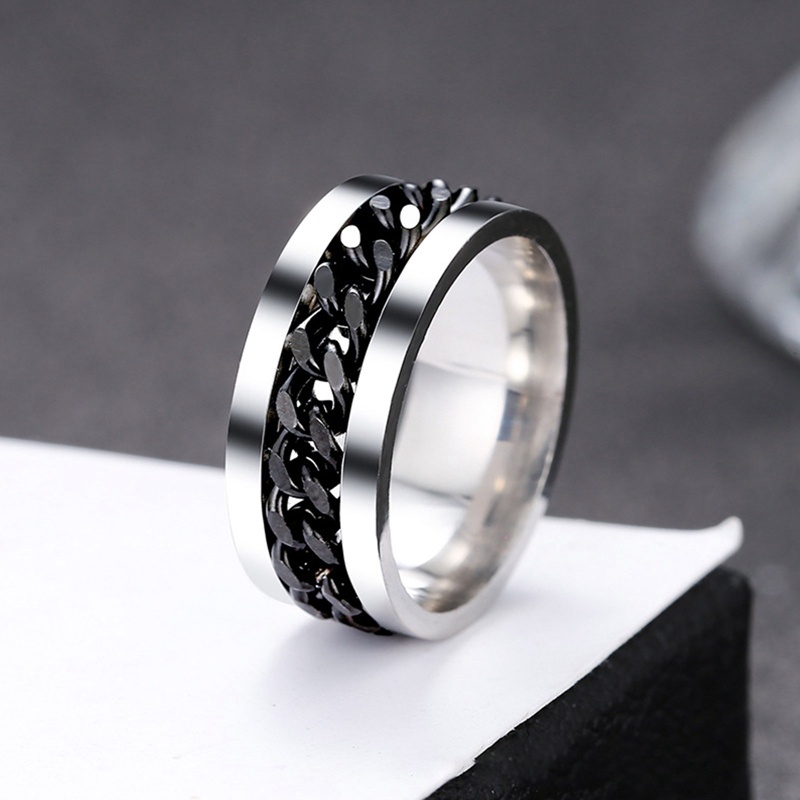 Ygt Nhẫn Mở Nắp Chai Dạng Xoay Bằng Thép Không Gỉ Giúp Giảm Căng Thẳng Dành Cho Nam Và Nữ