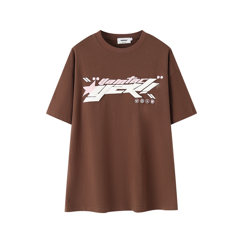 Áo Thun Ngắn Tay Dáng Rộng Thời Trang Cá Tính