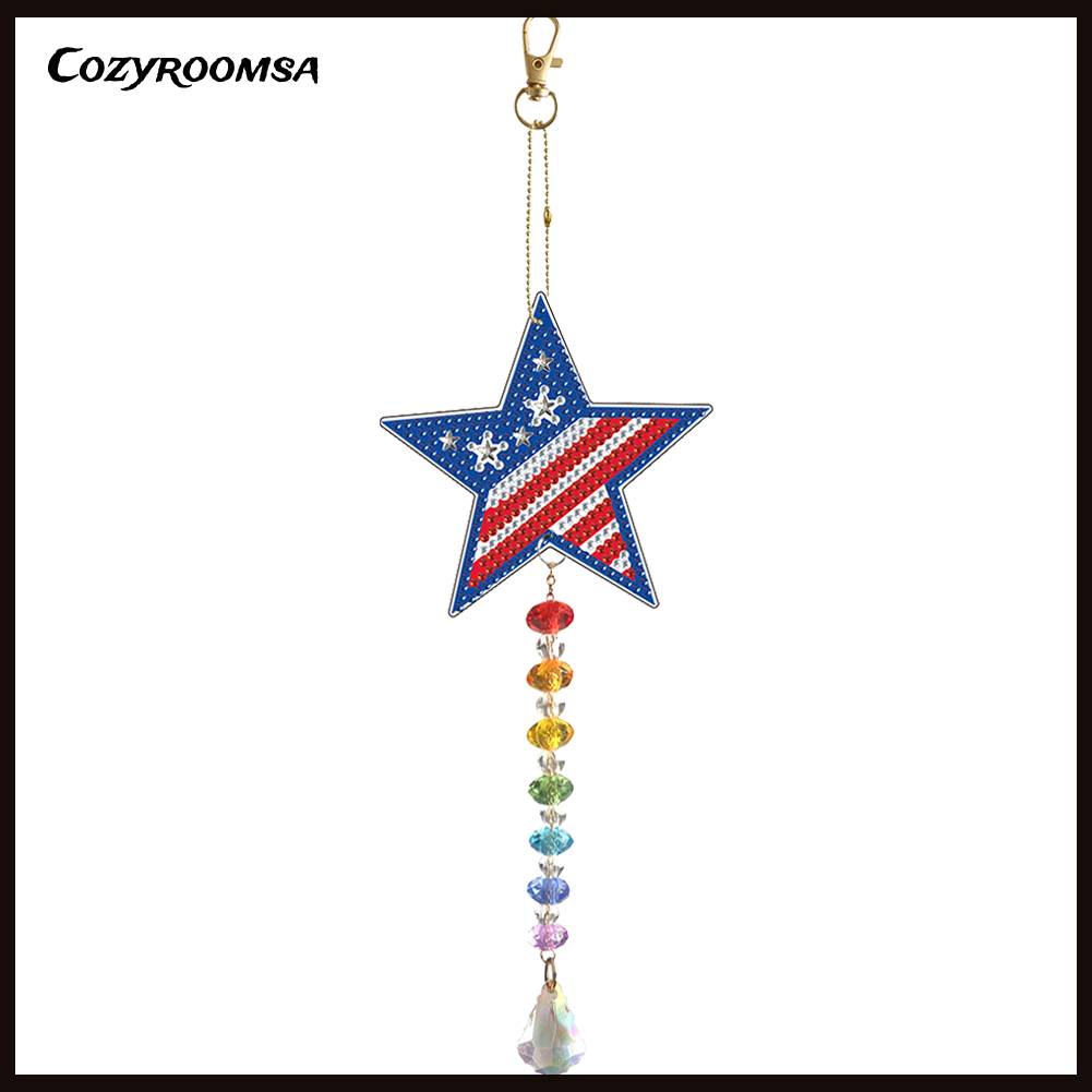 Bộ Tranh Đính Đá Tự Làm Họa Tiết Chuông Aeolian