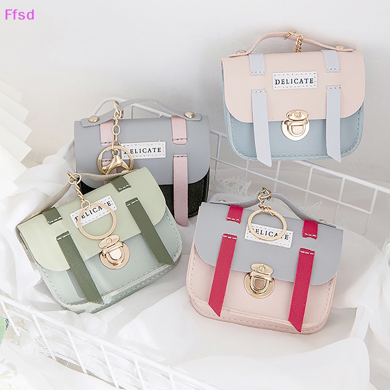 {Ffsd} Ví Đựng Tiền Xu / Thẻ Tín Dụng / Tai Nghe Mini Thời Trang Dành Cho Nữ