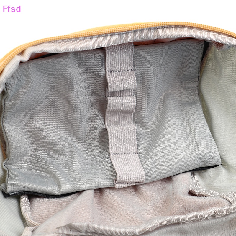 Túi Đeo Chéo Đựng Mỹ Phẩm Hình Bánh Mì Bằng Vải Bông Dễ Thương Dành Cho Bạn Nữ