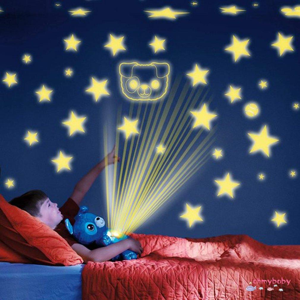 Star Belly Dream Lites Children's Cartoon Plush Starry Dream Projection Lamp
