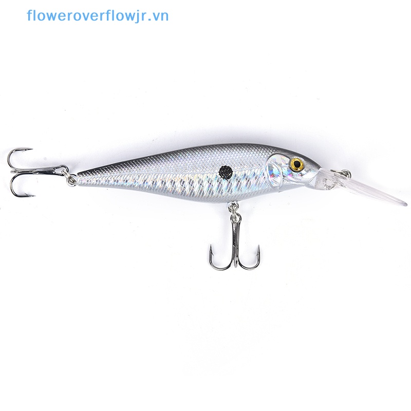 1 Mồi Câu Cá Giả Bằng Nhựa Cứng 11cm 10.5g Số 9