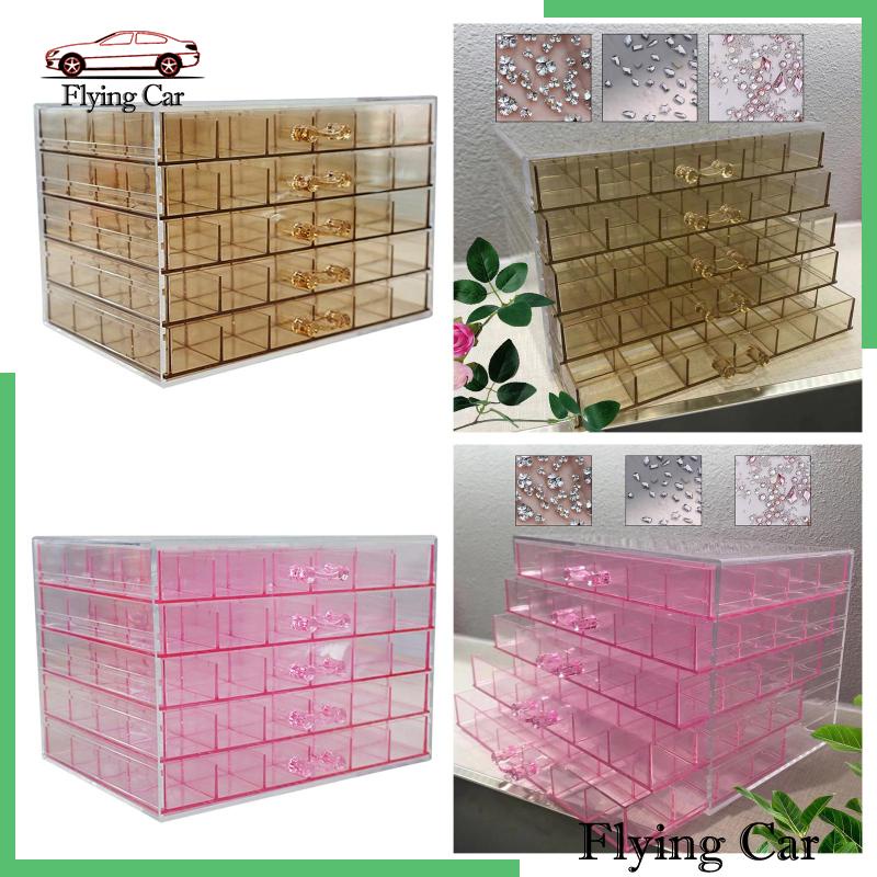 Hộp Đựng Trang Sức Đính Đá Lấp Lánh Ốp