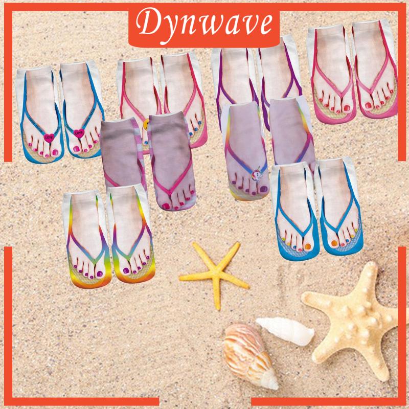 Vớ Xỏ Ngón In Họa Tiết Vui Nhộn Thời Trang Dùng Tập Yoga / Giáng Sinh