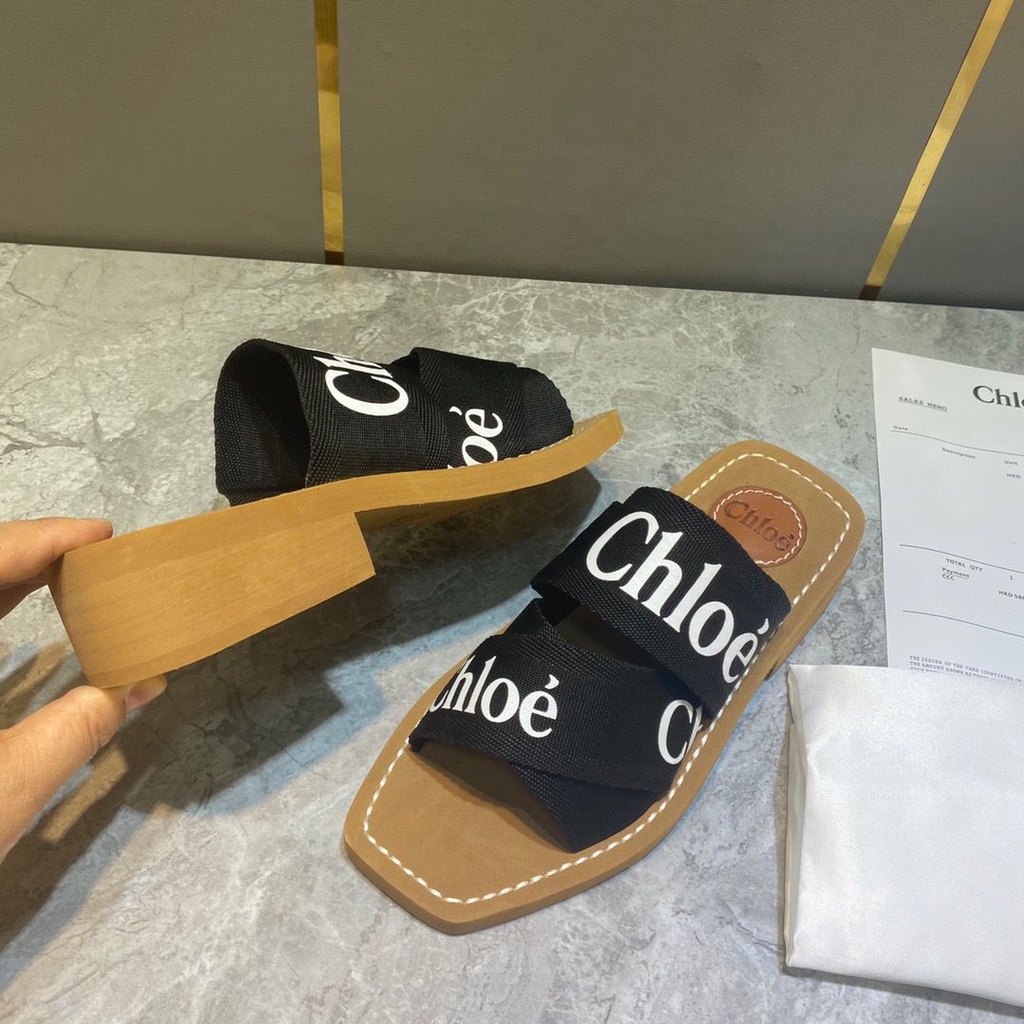 Giày Sandal Canvas Đế Dày Phong Cách Mới Cho Nữ