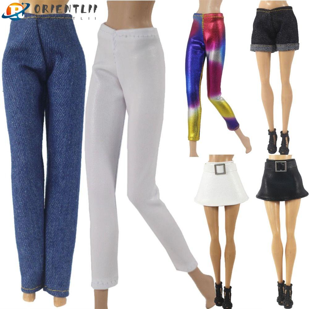 ORIENTLII Quần Jean Thời Trang Cho Búp Bê 10Styles 11.5 "Tỉ Lệ 1 / 6 30cm