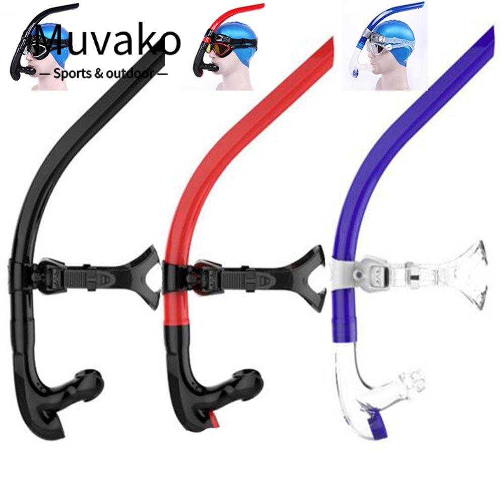 MUVAKO Ống Thở Bơi Lội Thoải Mái Cho Người Mới Bắt Đầu