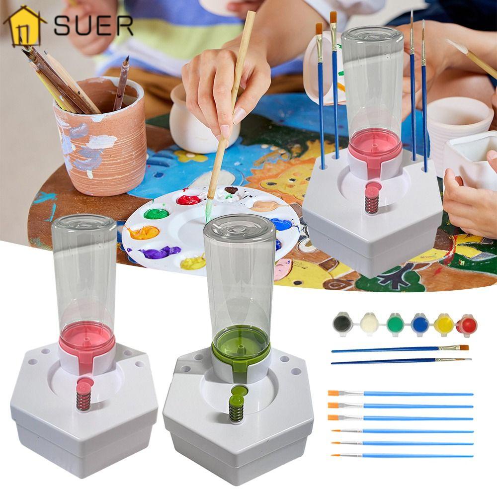 SUENIN Cọ Sơn Làm Sạch Đa Năng Đầu Lục Giác