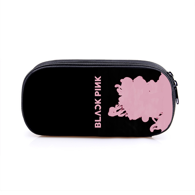 Hộp Bút In Hình BLACKPINK JISOO ROSE LISA JENNIE Cỡ Lớn Đa Năng Cho Nữ / Học Sinh SQ3