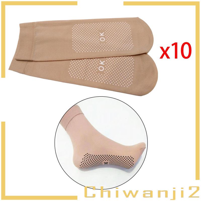 10 Đôi Tất Chân Lụa Nylon Thời Trang Cho Nữ