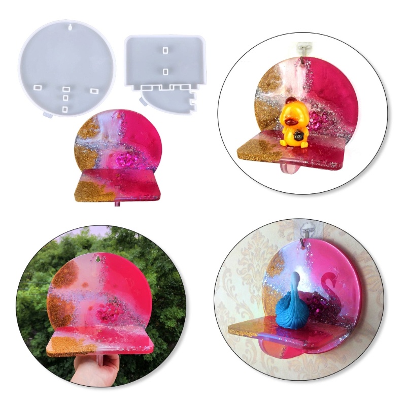 Khuôn Silicone Làm Mặt Dây Chuyền / Trang Sức Gắn Tường