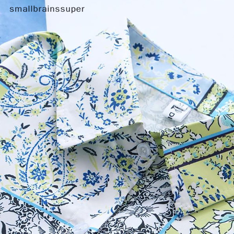 Áo Sơ Mi Dài Tay Dáng Rộng In Họa Tiết Hoa Thời Trang Mùa Hè Cho Nữ