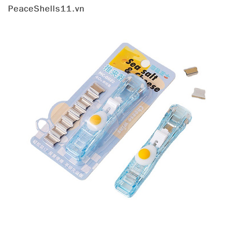 Kẹp Bấm Ghim Tài Liệu Di Động Có Thể Tái Sử Dụng Cho Văn Phòng / Trường Học