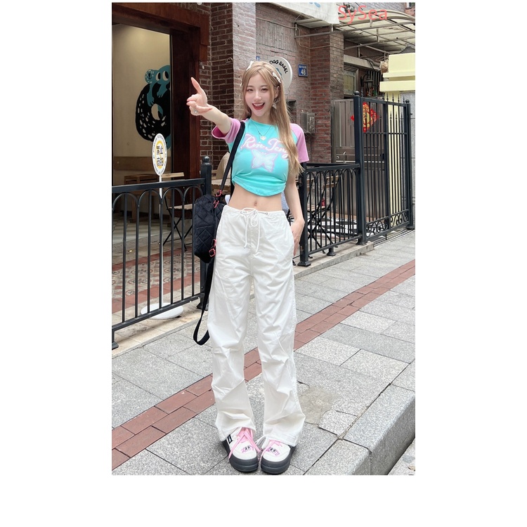 Áo Sơ Mi Ngắn Tay Họa Tiết Bướm Xinh Xắn Theo Phong Cách Mùa Hè Dành Cho Nữ