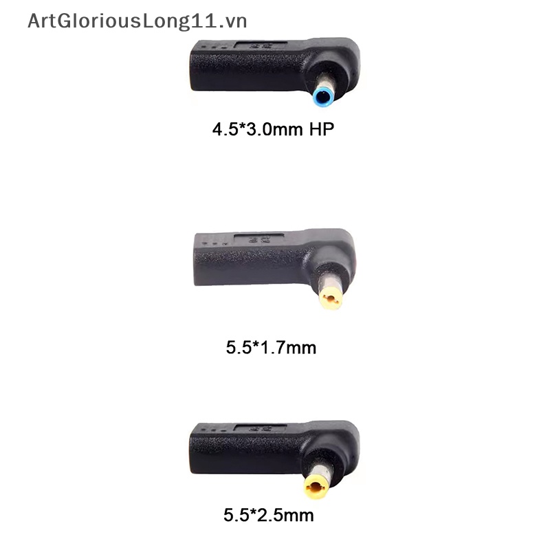 Đầu Nối Chuyển Đổi Nguồn Điện USB Type C Sang Dc 100W Thông Dụng Cho Laptop