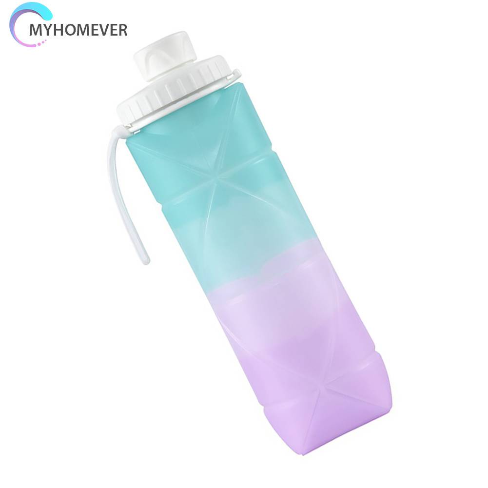 Bình Nước Thể Thao Bằng Silicone Không BPA Dung Tích 600ML