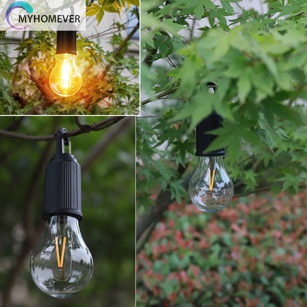 Đèn LED Cắm Trại Chống Thấm Nước 400mAh 100LM Kèm Móc Tiện Dụng