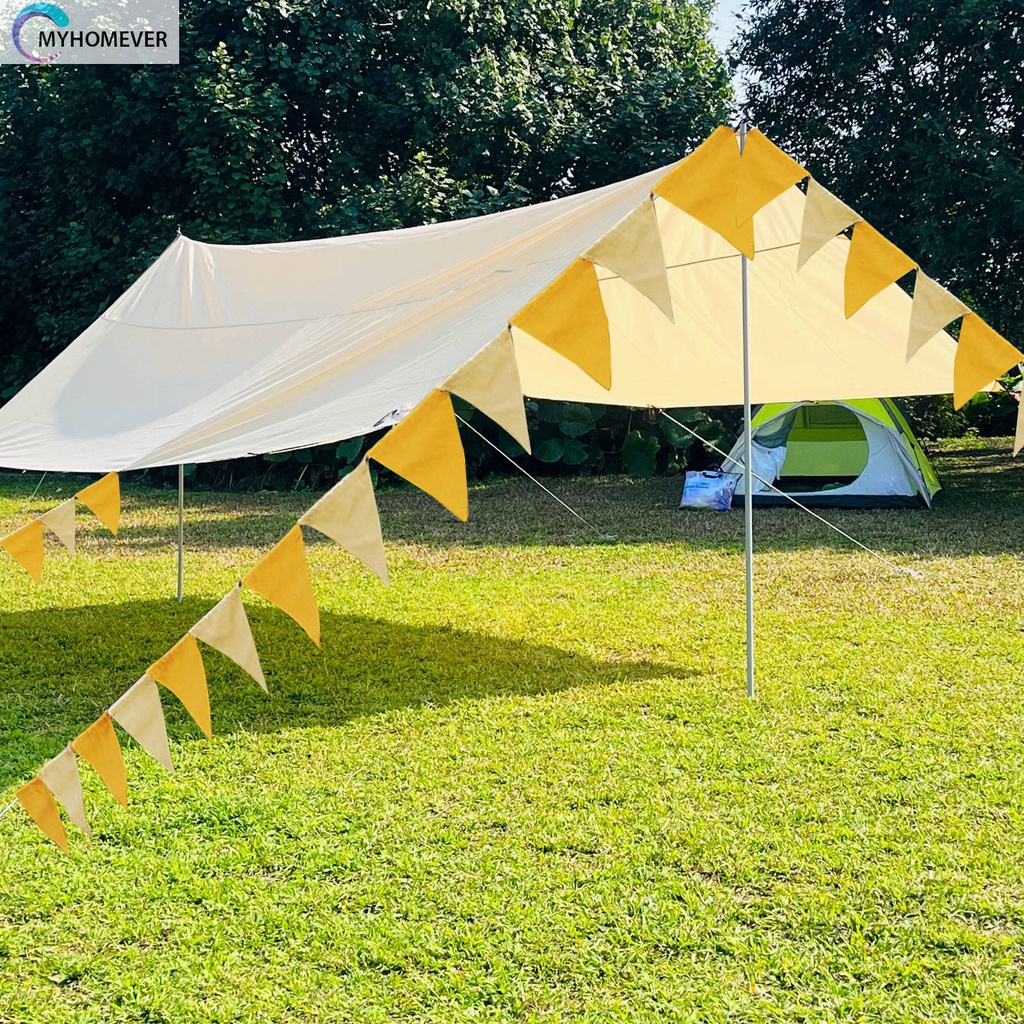 Cờ Tam Giác Treo Lều Cắm Trại Ngoài Trời Tiện Dụng