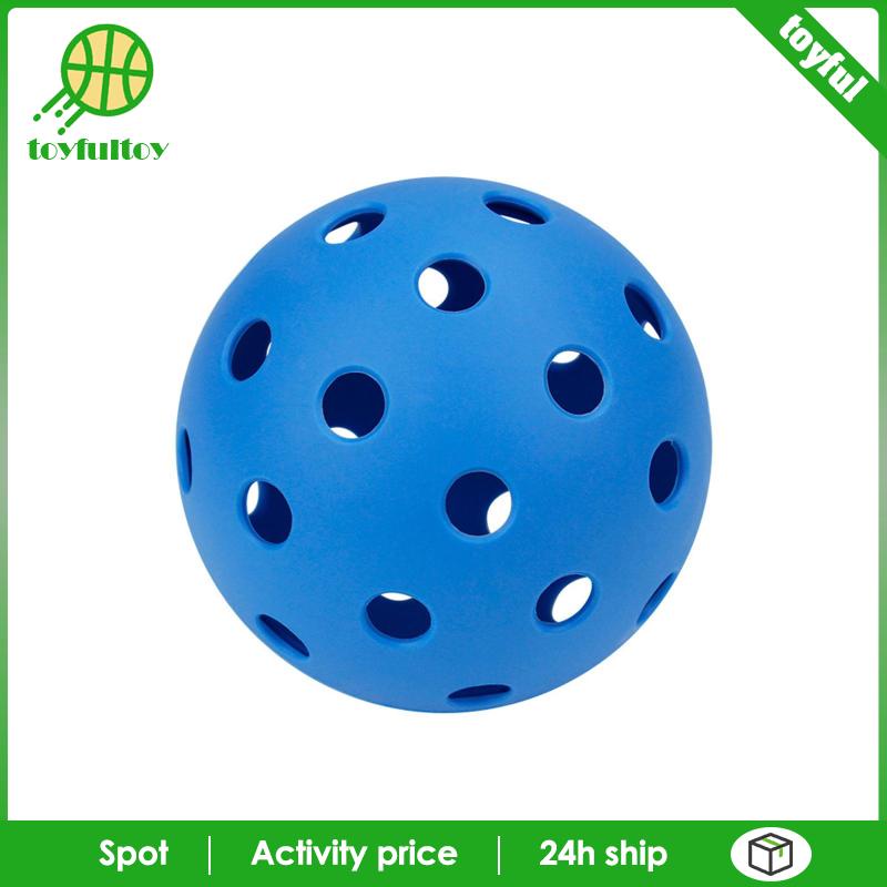 Bộ 7 Quả Bóng Pickleball 40 Lỗ Cho Trò Chơi Giải Trí Trong Nhà / Ngoài Trời