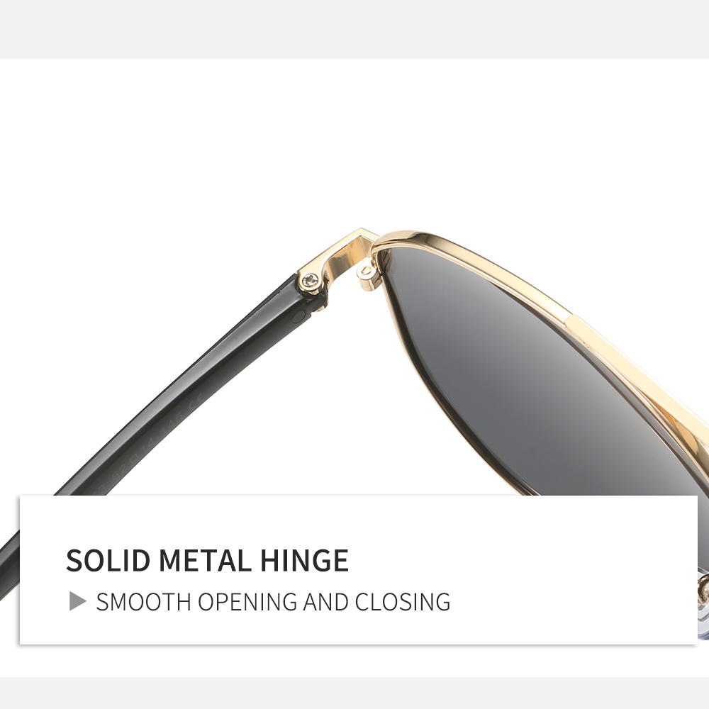 VIENDO Kính Râm Phân Cực Kính Gọng Kim Loại Chống Tia UV400 Thời Trang Cho Nam Và (NữThích hợp cho đi xe đạp/ngoài trời/thể thao/lái xe/du lịch)