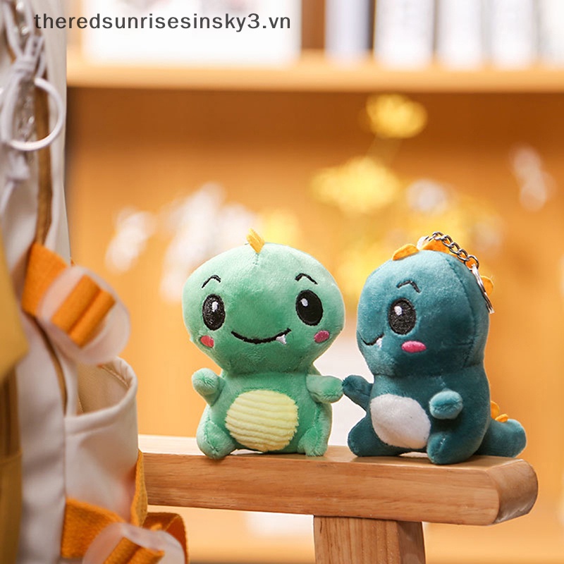 Móc Khóa Hình Khủng Long Nhồi Bông Đáng Yêu Thời Trang