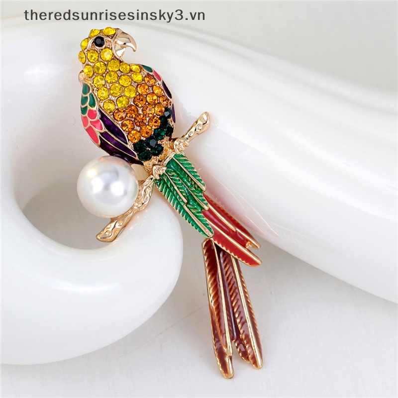 Ghim Cài Áo Đính Đá Thời Trang Dành Cho Nữ