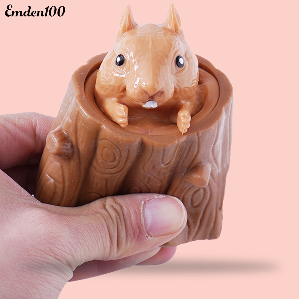Đồ Chơi Bóp Giảm Căng Thẳng Hình Chú Sóc Bằng Silicone