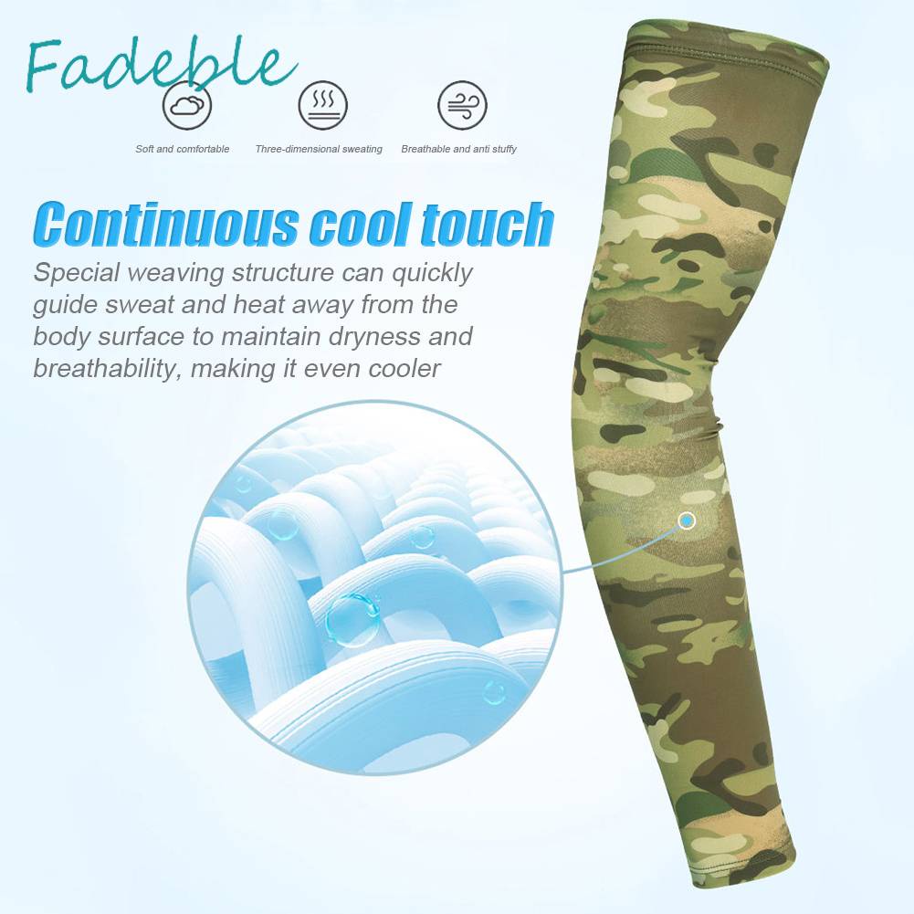 1 Đôi Găng Cánh Tay Chống Nắng Và Tia UV Thoáng Khí Dành Cho Nam Lái