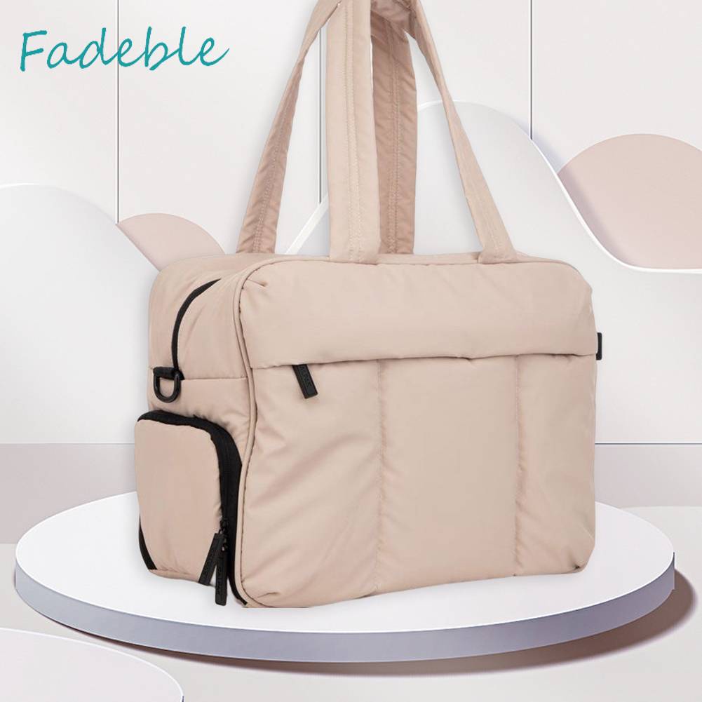 Túi Tote Bằng Nylon Siêu Nhẹ Có Ngăn Đựng Đồ Khô / Ướt Đa Năng Cho Nam Nữ