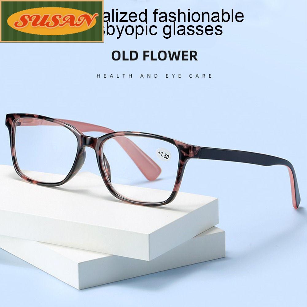 SUSANS Kính Đọc Sách Bảo Vệ Mắt Kiểu Dáng Đơn Giản Cổ Điển Dành Cho