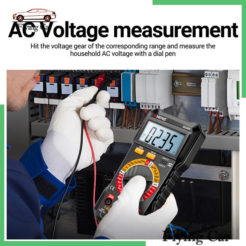 Vôn Kế Kỹ Thuật Số DC Không Tiếp Xúc Có Màn Hình LCD