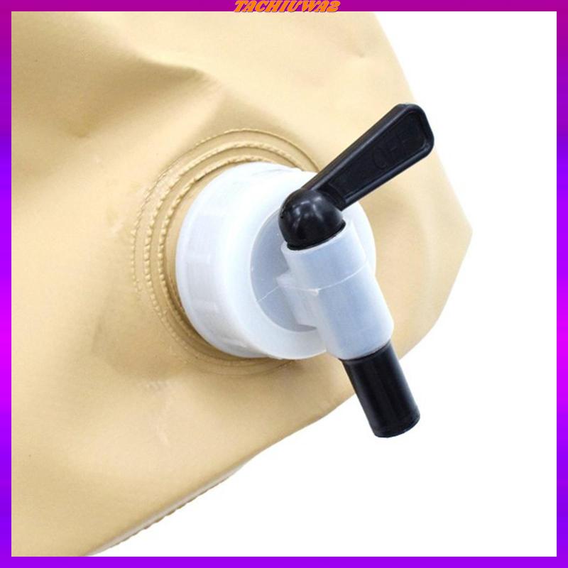 Xô Đựng Nước Có Tay Cầm Và Nắp Đậy Có Thể Gấp Gọn Tiện Dụng Mang Theo Du Lịch Cắm Trại