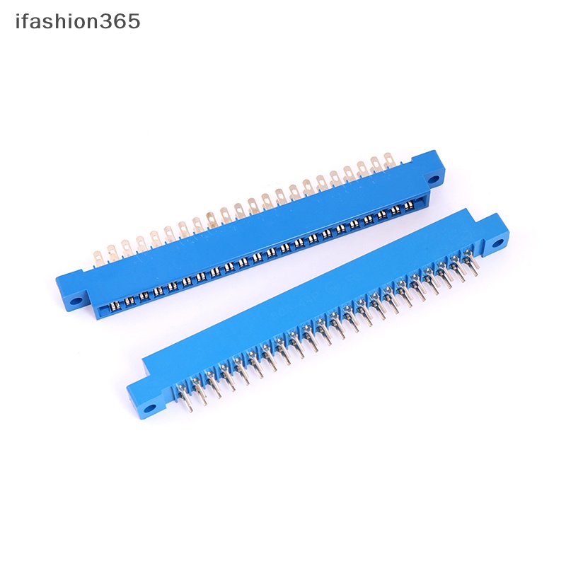 1x Đầu Nối Thẻ PCB Hai Đầu 2 X 22 Pin 44 Pin 3.96mm Màu Vàng