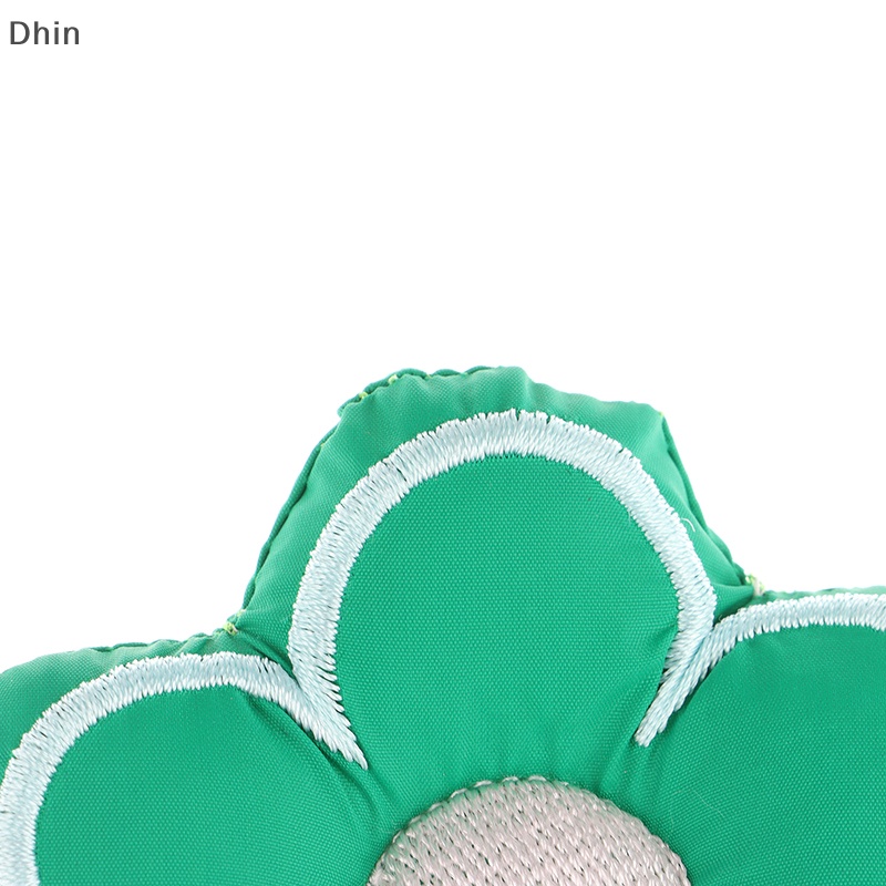 [Dhin] Móc Khóa Cặp Đôi Vải Cotton Dệt Kim Hình Hoa Sáng Tạo DIY Cá Nhân Hóa