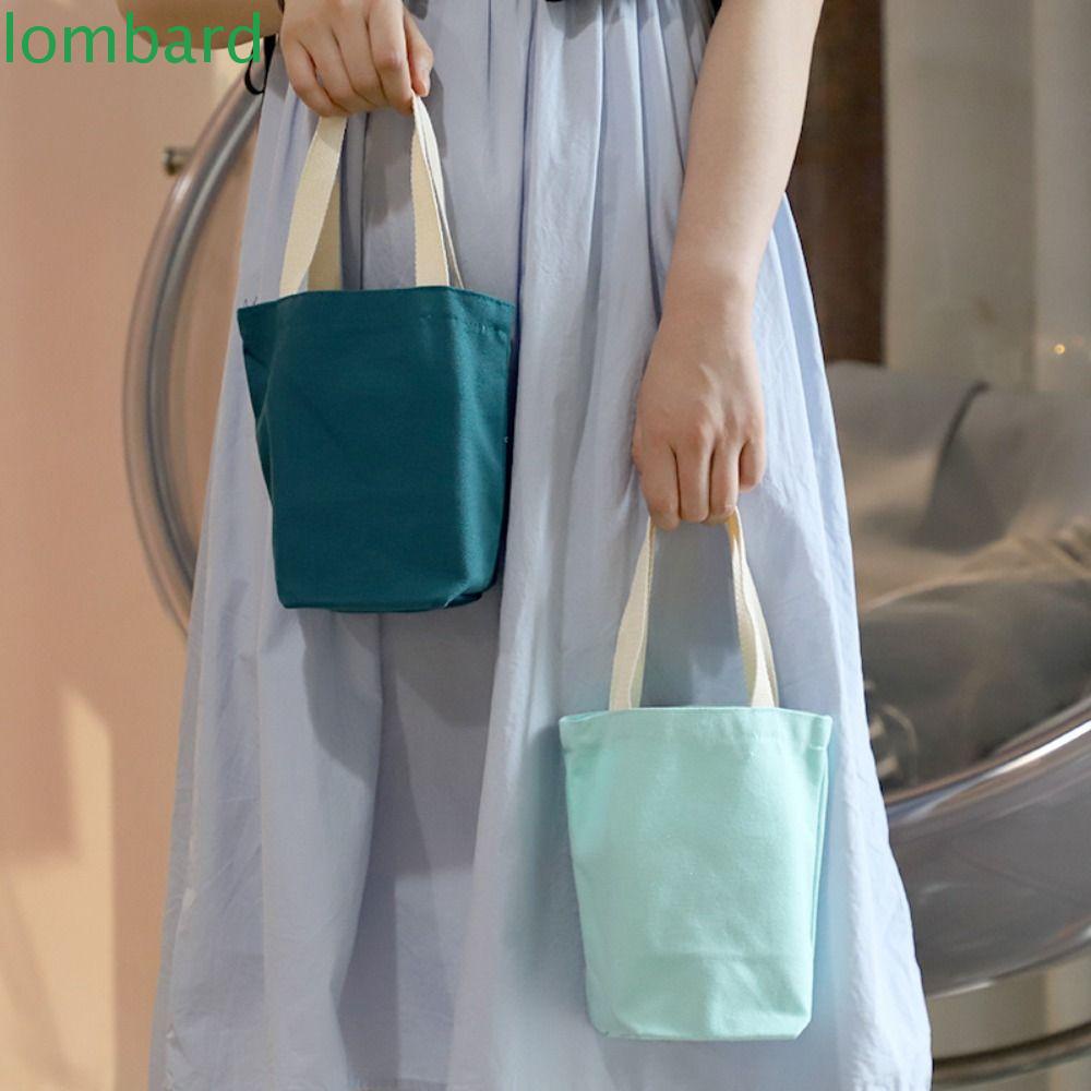 LOMBARD Túi Xách Canvas Mini Thời Trang Hàn Quốc