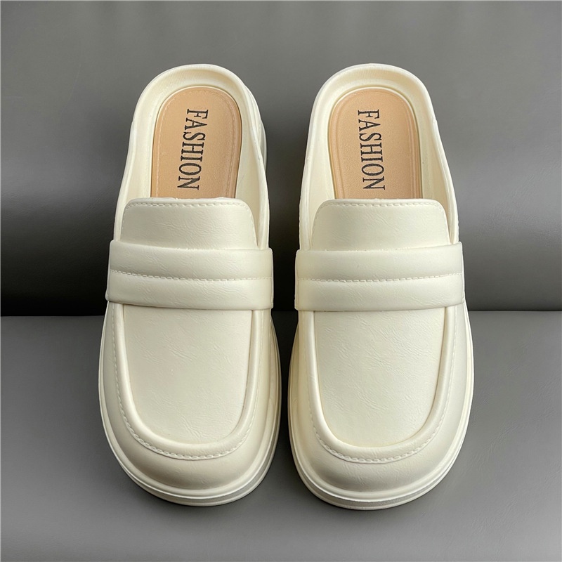 Dép Sandal Bít Mũi Đế Dày Thời Trang Đi Biển 2023 Cho Nữ