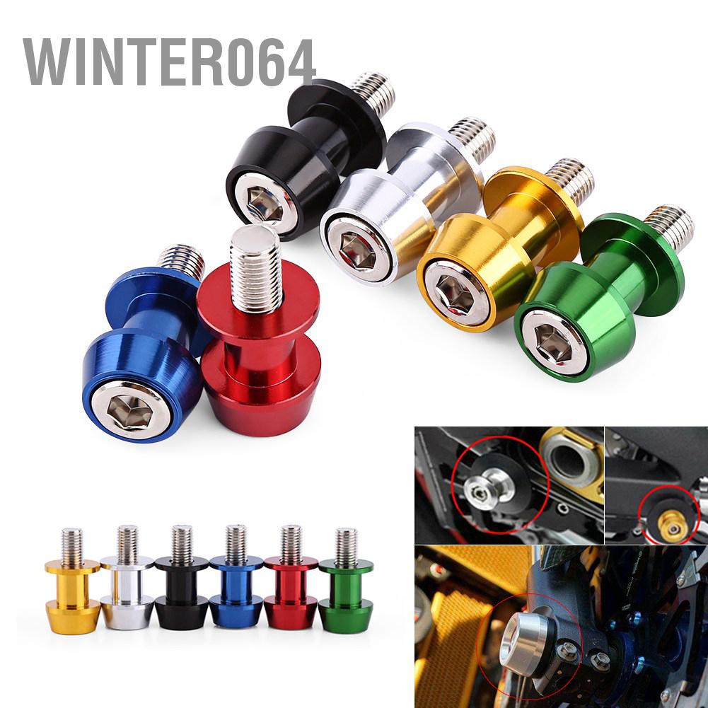 Winter064 8/10mm Xe máy CNC Hợp kim nhôm Tay xoay Ống chỉ Thanh trượt Giá đỡ Bobbins
