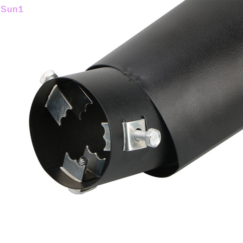 Sun1 > Ống Xả Xe Hơi Hình Tròn Bằng Nhôm ALloy 63mm Giảm Thanh Thông Dụng