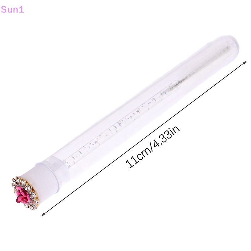 Sun1 &gt; Bộ Cọ Chuốt Lông Mi / Lông Mày Ống Hình Trái Tim Nhiều Loại Chống Bụi (Phong Cách Ngẫu Nhiên) well