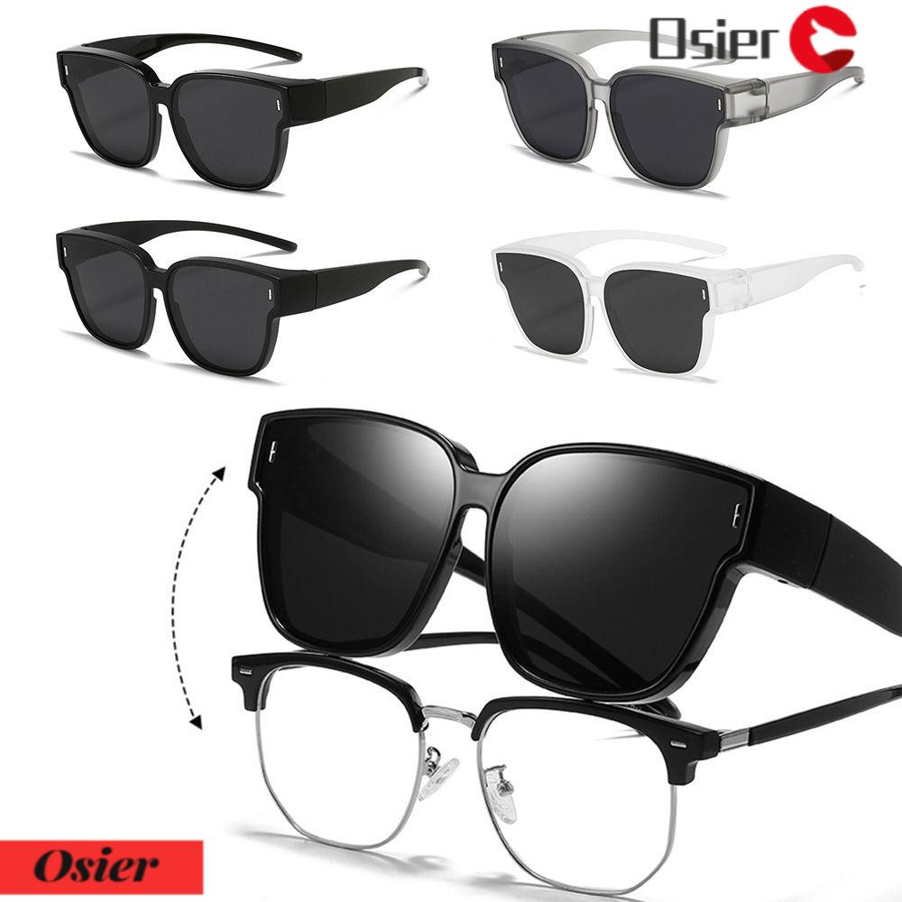 OSIER1 Kính Chống Nắng Phân Cực Mặt Vuông Bảo Vệ Chống Tia UV Kích Thước Ngoại Cỡ Phù Hợp Lái Xe Cho Nam Và Nữ