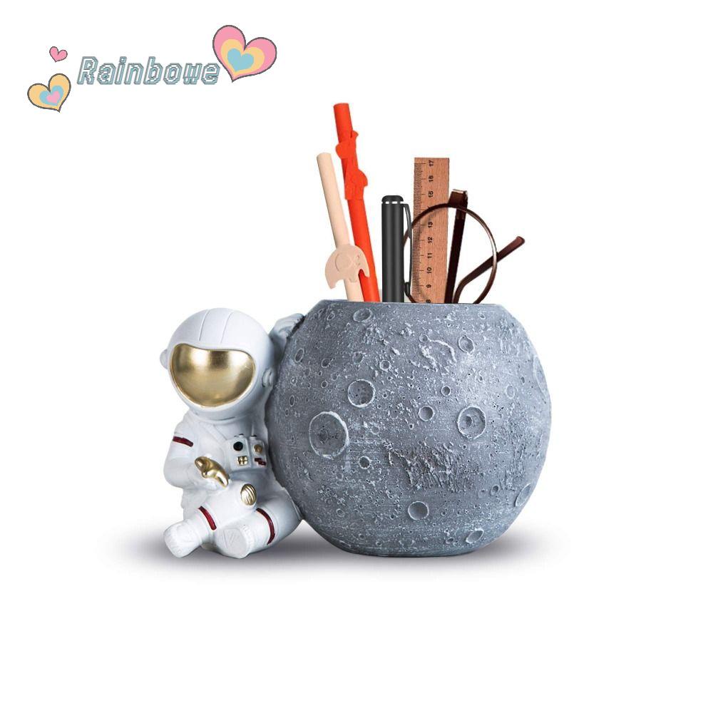 RAINBOW Giá Đỡ Bút Mini Bằng Nhựa Resin Để Bàn Trang Trí Nghệ Thuật