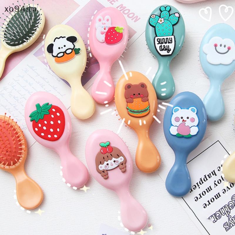 Lược Chải Tóc Hình Búp Bê Anime Dễ Thương Cho Bé Gái