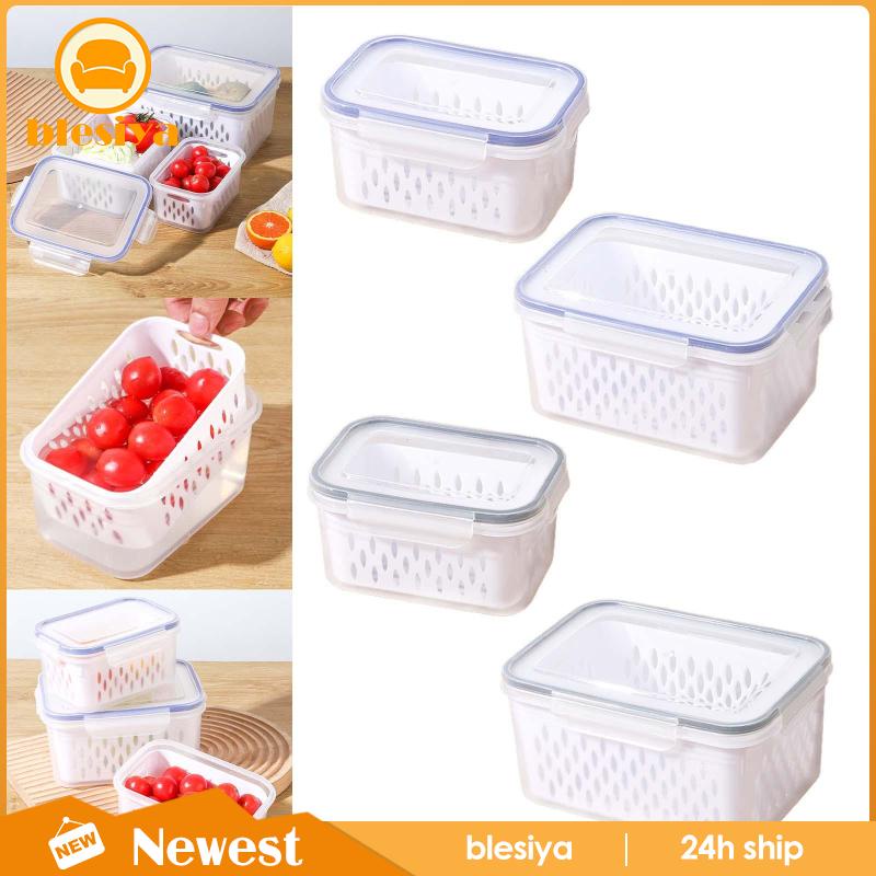 Rổ Đựng Thực Phẩm Có Thể Tháo Rời Tiện Dụng Cho Tủ Lạnh