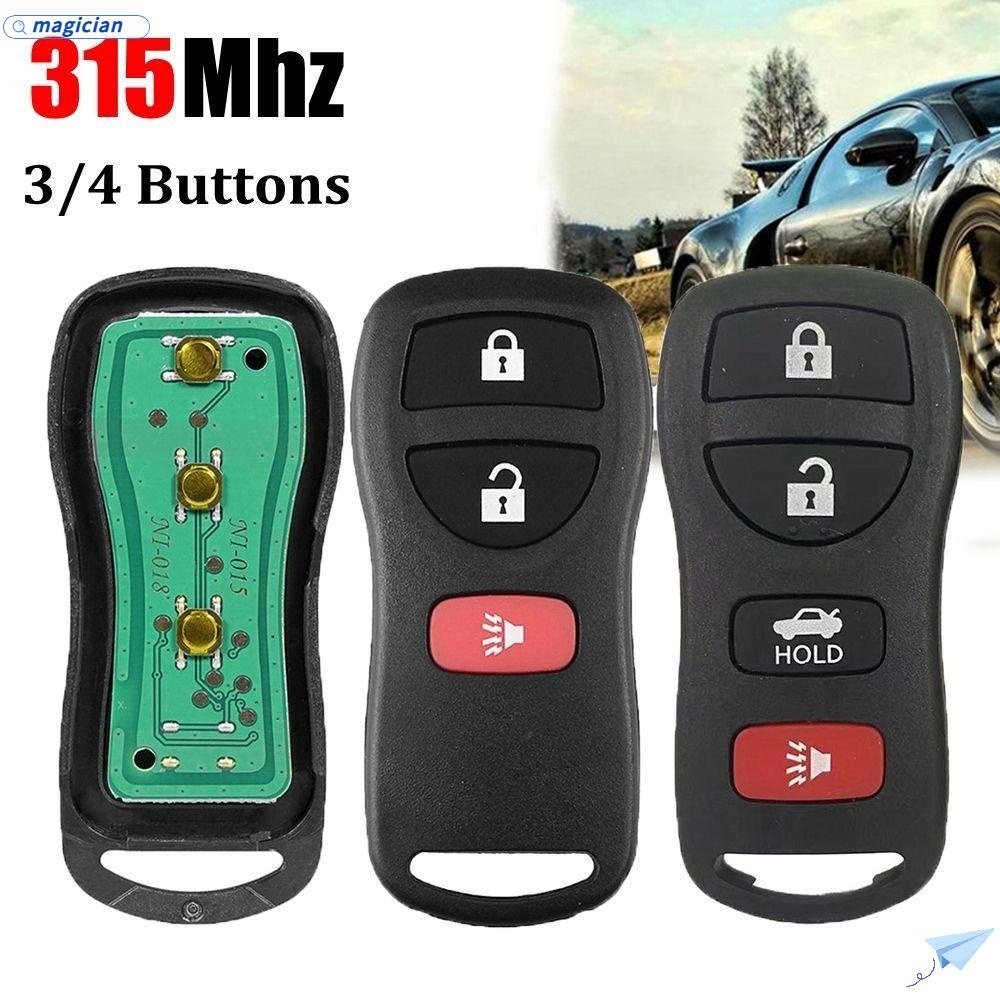 MAG Chìa Khóa Điều Khiển Từ Xa 3 / 4 Nút 315MHZ ID46 KBRASTU15 Cho Nissan Armada Frontier Murano Pathfinder