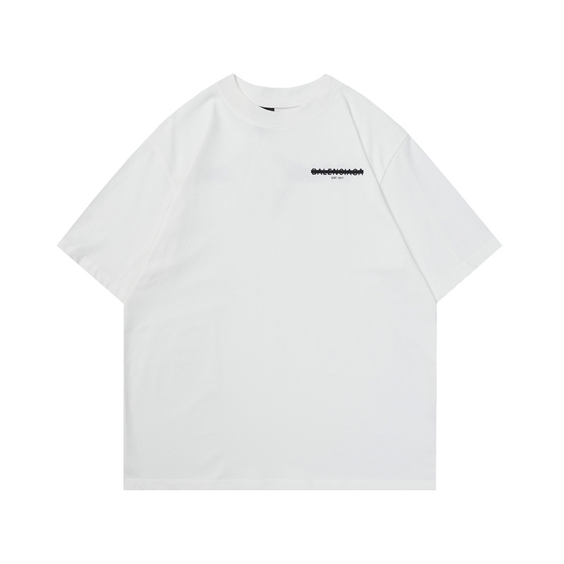 Ba-the Vải Lưới Hai Sợi Phong Cách unisex Tự Dính Mới Áo Thun Tay Ngắn Dáng Rộng Phong Cách unisex